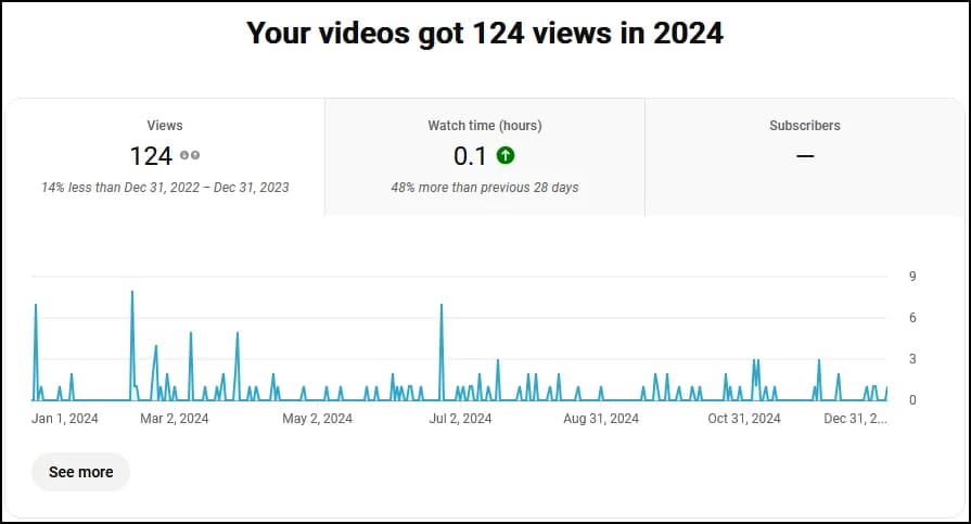 2024 YouTube Views